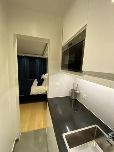 Luxueux studio aux Eaux-Vives, Ženeva (fotografie 5)