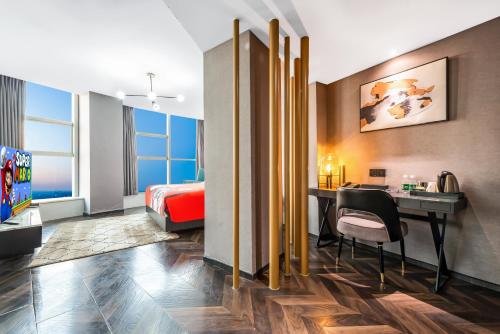 TOWO上品酒店(西安1号线开远门地铁站店) TOWO上品酒店(西安1号线开远门地铁站店)