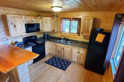 Exterior view, Lakeside 2 Bedroom Wolfs Den Cabin On Kab in International Falls (MN)