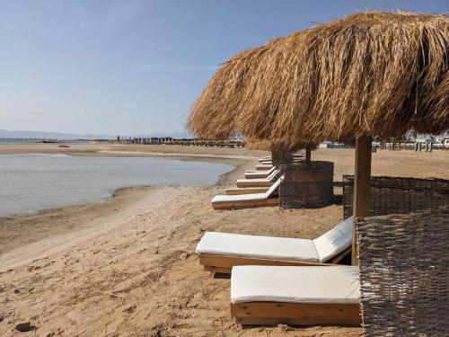 Modern Beachfront 1BR Loft with Garden in Somabay, Hurghada (Foto 9)