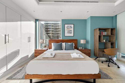 Silkhaus Vacation Homes New and Stylish 2BR in Dubai Marina, Dubaj (zdjęcie 9)