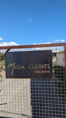 MASIA CLOTATS MASIA CLOTATS