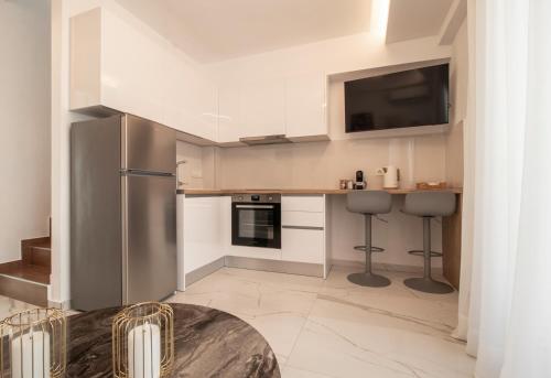 Køkken, Diamond Gold Suite in Iraklitsa