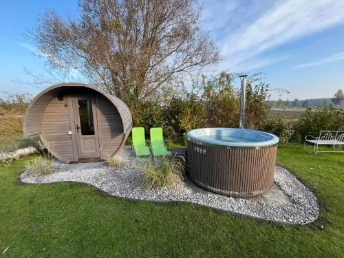 Hafenhaus Panoramablick mit Sauna & Whirlpool in Wandlitz, Deutschland