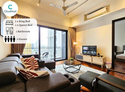 The Mews 7-Min Walk to KLCC | Bathtub & Free Parking