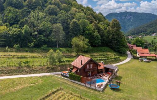 Peldbaseins, Lovely Home In Blazevci With Sauna in Bosiljevo
