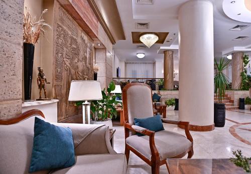 Előcsarnok, Swiss Inn Nile Hotel in El-Gíza