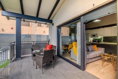 陽台/露台, Alojamientos Singulares Maestro24 in 托雷門加