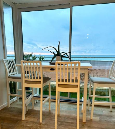 Balkons/terase, Mettons les voiles - Appt vue mer avec loggia in Bernieres-sur-Mer