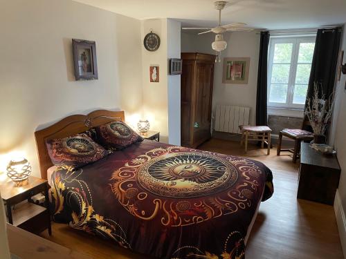 1 double bed
