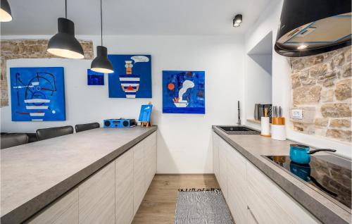 virtuve, Cozy Home In Svetvincenat With Wifi in Svetvincenat