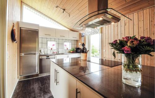 Cuina, Nice Home In Ejstrupholm With Sauna in Ejstrup