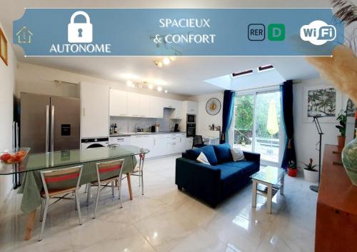 Evry Serenity Haven - Sleeps 9 gîte à louer Soisy-sur-Seine