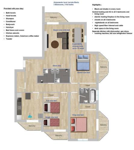Modern apartment 5 mins walking to the Santuary, Fatima (zdjęcie 9)
