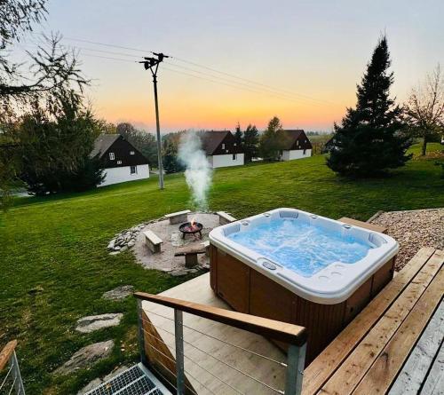 Hot tub, Cista v Krkonosich - Chata Belmonda in Cerny Dul