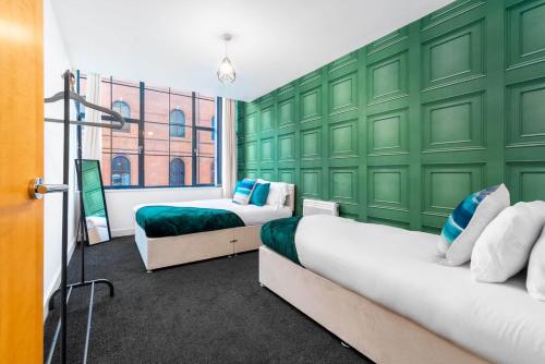 LUXURY SEA BLUE-Birmingham central apartment, Бирмингем (фото 5)