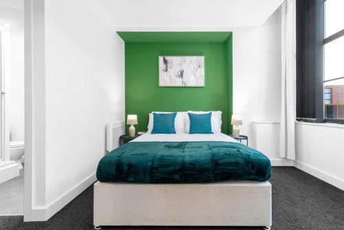 LUXURY SEA BLUE-Birmingham central apartment, Бирмингем (фото 6)