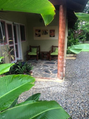 정원, Hotel Casa Robinson in 라스 테레나스