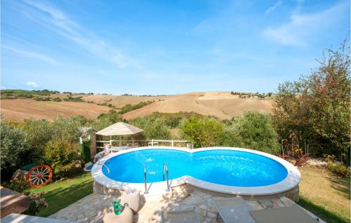  Beautiful Home In Arcevia With House A Panoramic View in Arcevia