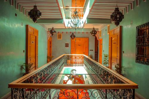 ティンギル Riad Restaurant MARZOUK 4つ星 ホテル ロビー