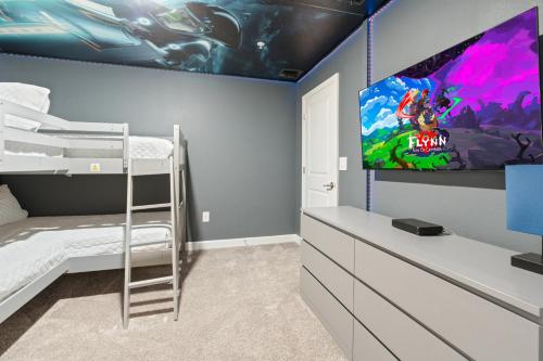 New Home 5 Bedrooms and 4 Bathrooms At Storey Lake in Kissimmee, USA