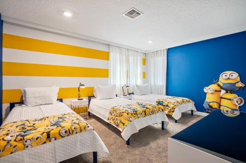 New Home 8 Bedrooms and 5 Bathrooms At Storey Lake in Kissimmee, USA