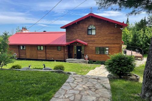 外部景觀, Les Oursons Bed and Breakfast in 聖馬嘉烈美臣湖 (QC)