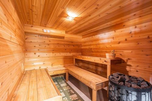 桑拿, Les Oursons Bed and Breakfast in 聖馬嘉烈美臣湖 (QC)