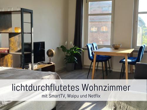 Instalaciones, Lichtdurchflutete moderne Stadtwohnung, Küche, Waschtrockner, SmartTV (Lichtdurchflutete moderne Stadtwohnung, Kuche, Waschtrockner, SmartTV) in Brandenburg an der Havel