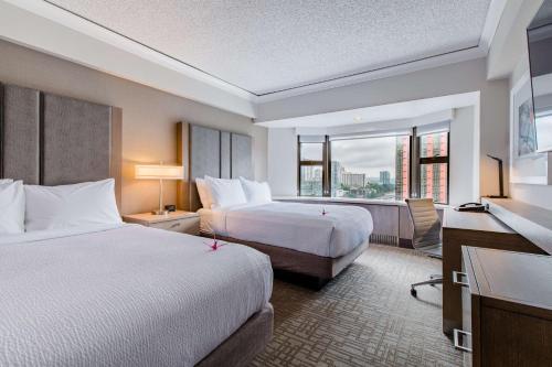 Double Room with Two Double Beds room in Coast Seattle Downtown Hotel by APA