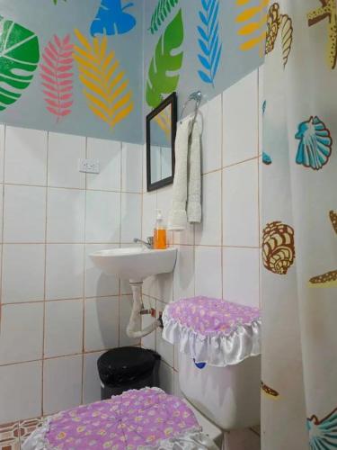 Phòng tắm, Cocos Hostel in Moyogalpa
