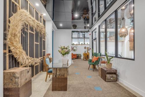 Empfangshalle, La Sainte Paix in Quebec City (QC)