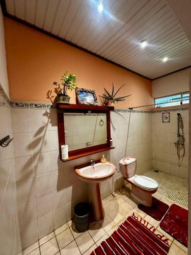 Zuhanyzó, Pension Villa TEKO in Nuku Hiva