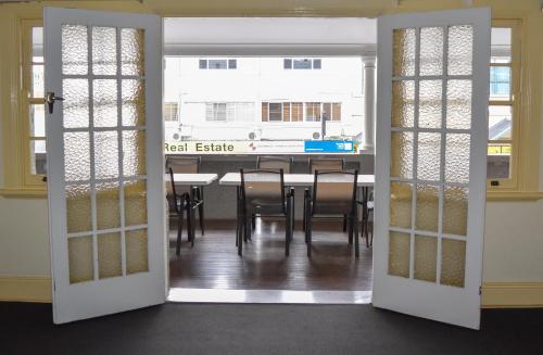 balkon/terras, Grafton Hotel in Grafton