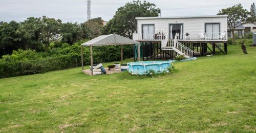 外部景觀, Kingfisher Cottage in 凱港口