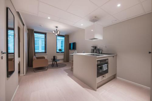 keittiö, Forenom Aparthotel Tampere Kauppakatu in Tampere