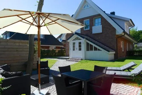 Haus Sturmmöwe Waldstraße in Wyk auf Föhr, Deutschland
