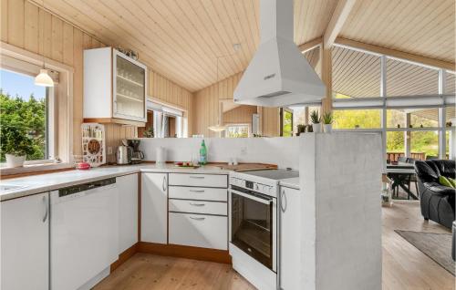 مطبخ, Holiday Home Boeslumvej in Ebeltoft