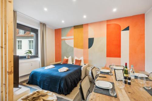 maremar - Design im Zentrum - 2 Schlafzimmer - Luxus Boxspringbetten - Küche - Arbeitsplätze & Highspeed WLAN - Balkon, Brunswick (foto 6)