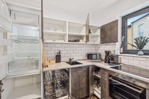 maremar - Design im Zentrum - 2 Schlafzimmer - Luxus Boxspringbetten - Küche - Arbeitsplätze & Highspeed WLAN - Balkon, Brunswick (foto 8)