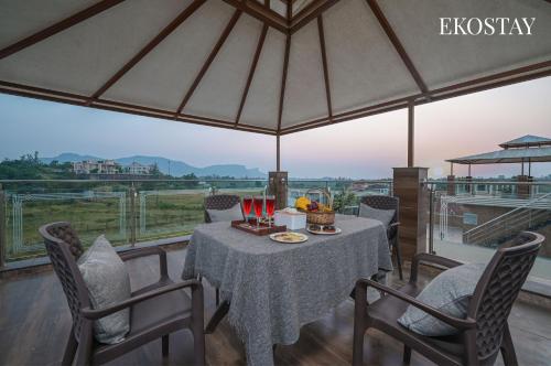 Balcony/terrace, EKOSTAY - Ivana Villa in Kune Village