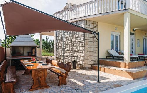 Balkons/terase, Four-Bedroom Holiday Home In Polaca in Polaca