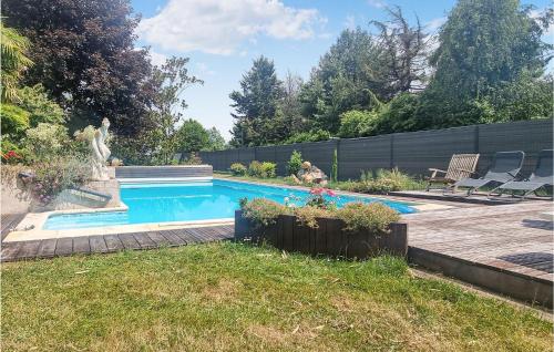 Peldbaseins, Gorgeous Home In Herry With Heated Swimming Pool in Herry