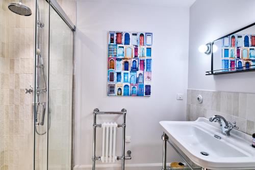 Bathroom, Chateau Montagne "Escapades" in Saint-Philippe-d'Aiguille