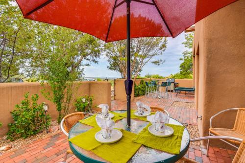 . Santa Fe Condo with Mountain Views about 11 Mi to Plaza!