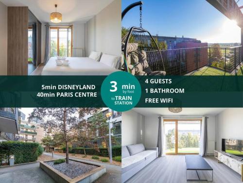 Amsterdam 15 - Appartement pour 4 à Disneyland Paris
