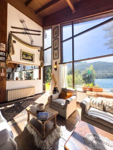 View, Hosteria El Condado in Lago Gutierrez