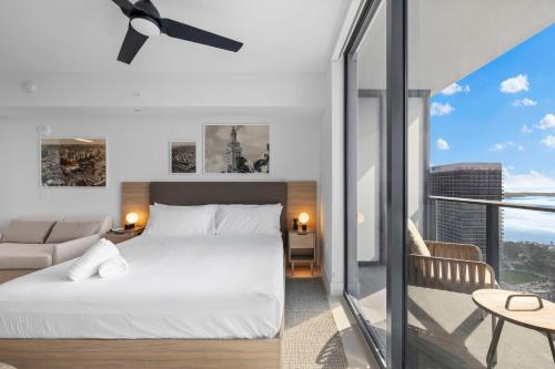 Luxury Studio on 47th! Floor in Downtown Miami in Miami, USA
