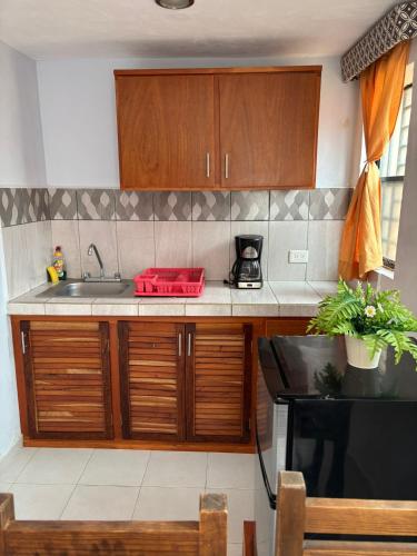 Kitchen, In Wotoch Departamentos con Estacionamiento in San Juan