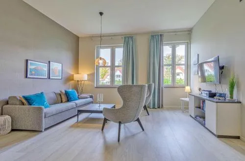 5 Sterne Ferienwohnung Lütt Matten in der Seefahrtsschule in Wustrow, Schweiz